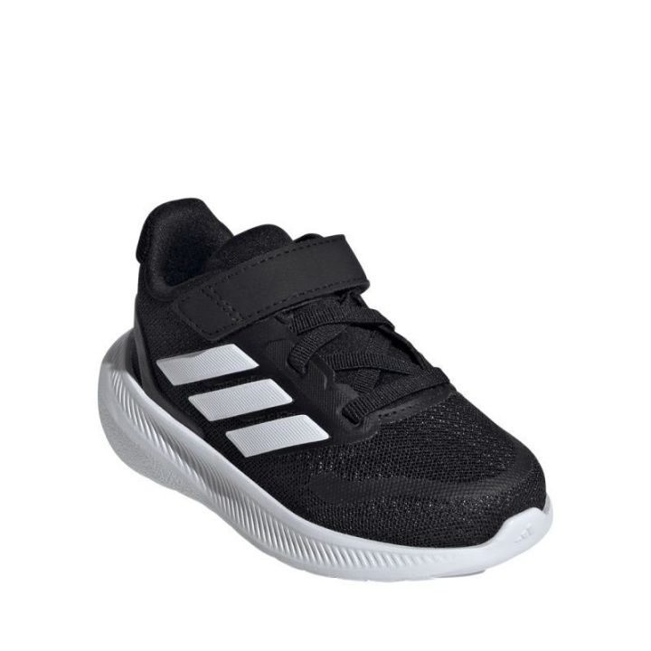 Vaikiški sportbačiai su lipukais adidas Runfalcon 5 EL I, juodi