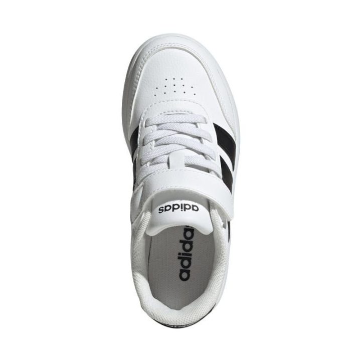 Vaikiški sportiniai batai su lipuku adidas Breaknet 3.0 EL, balti