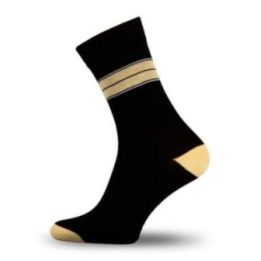 Kojinės WD Polonia Bytom Gold Black, juodos ir auksinės