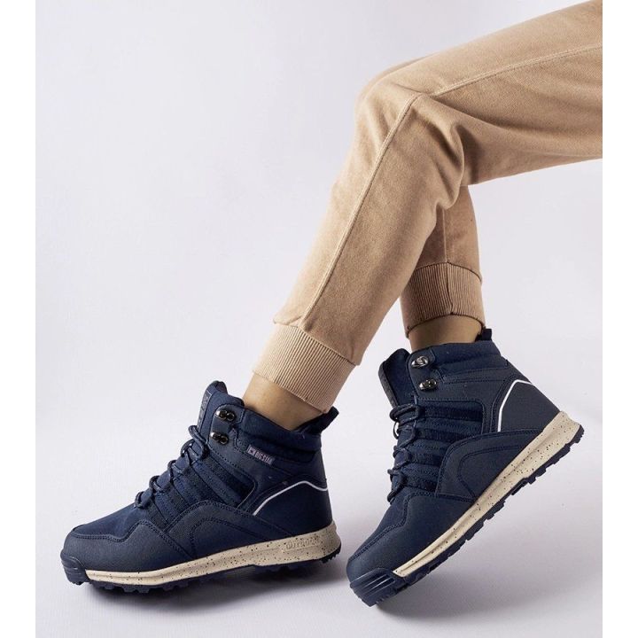 Mėlyni Žygio batai Big Star KK274611 NAVY