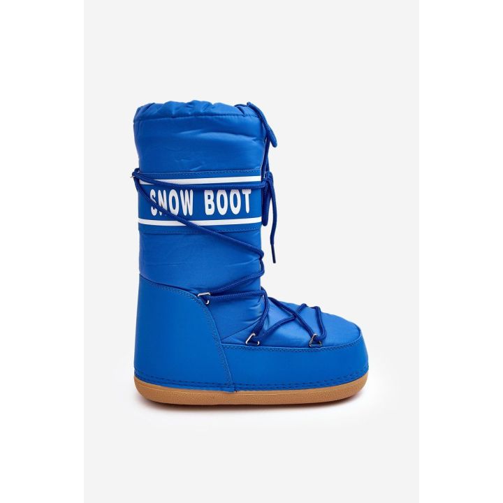 Batai aukšti žieminiai Blue Venila – šilumai ir stabilumui snieguotomis dienomis.