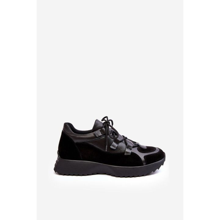 Moteriški odiniai sportiniai bateliai M01/2 Zazoo Black