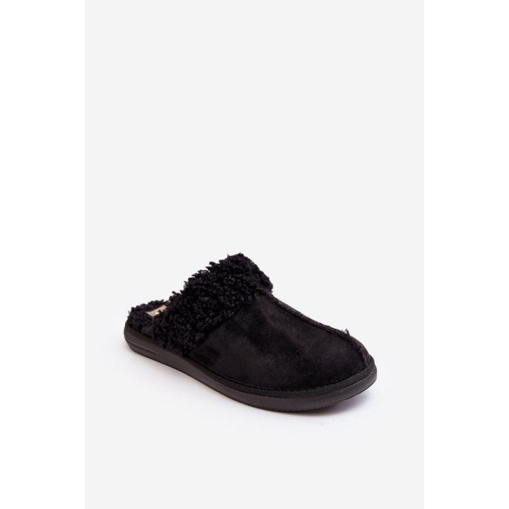 dygsniuotos šlepetės Inblu Black