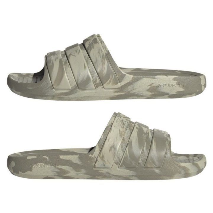 Vyriškos įspiriamos šlepetės adidas Adilette Flow, žalios