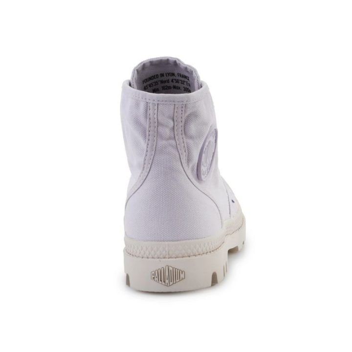 Moteriški sportbačiai aukštu auliuku Palladium Pampa Hi, šviesūs