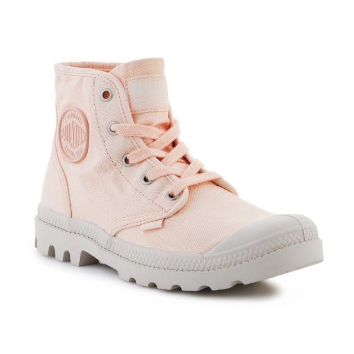Moteriški sportbačiai aukštu auliuku Palladium Pampa Hi, persikiniai