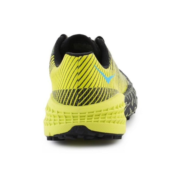 Vyriški bėgimo bateliai Hoka One Evo Speedgoat, geltoni ir juodi