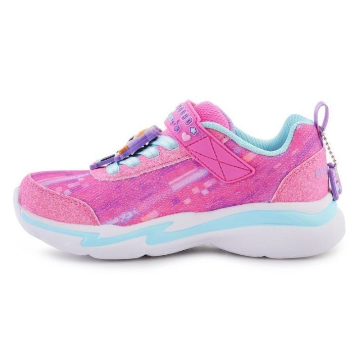 Vaikiški sportbačiai Skechers Skech Squad, rožiniai / įvairiaspalviai