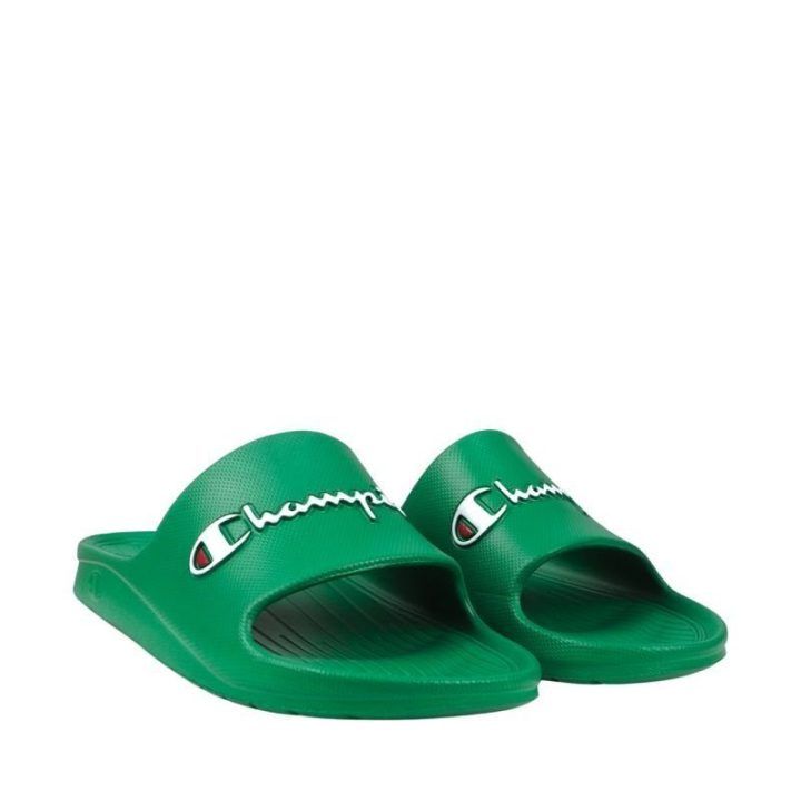Vyriškos šlepetės baseinui Champion Cabana Slide, žalios