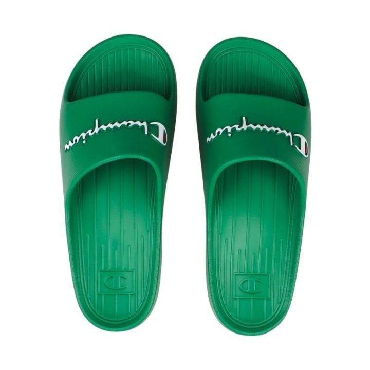 Vyriškos šlepetės baseinui Champion Cabana Slide, žalios
