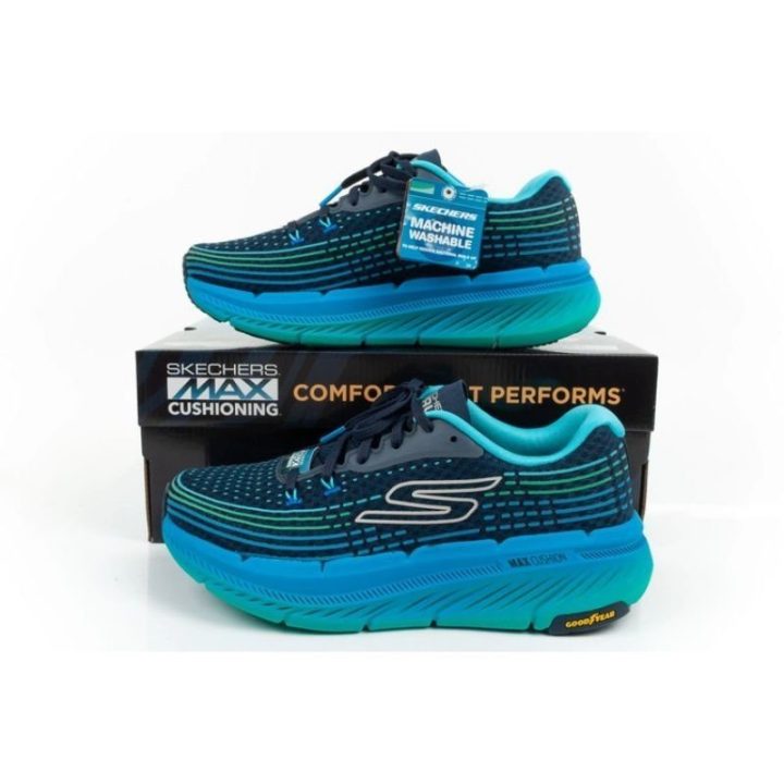 Vyriški bėgimo bateliai Skechers Max Cushioning