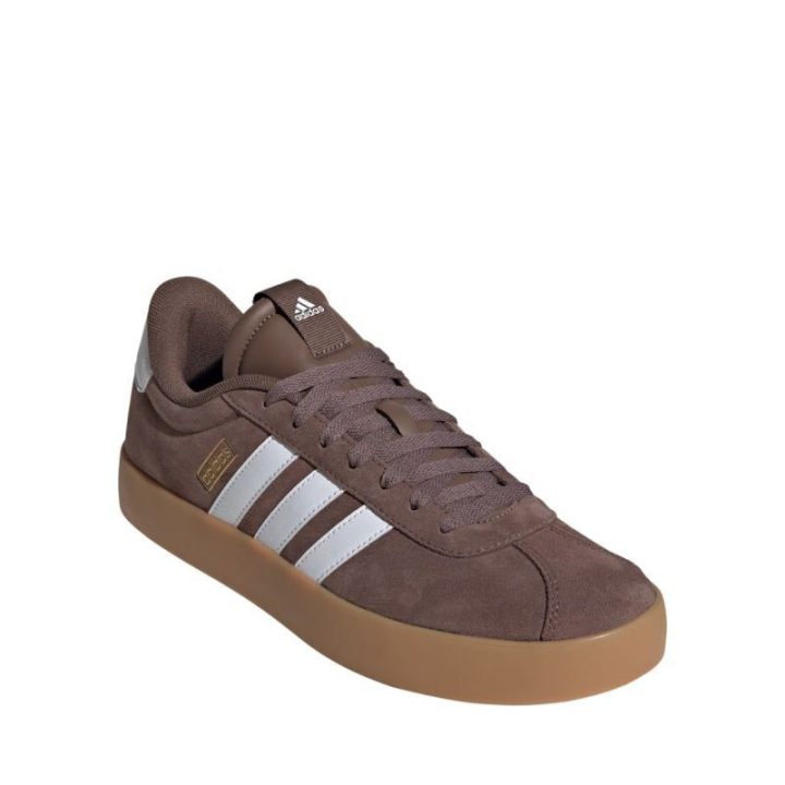 Vyriški žemo profilio sportbačiai adidas VL Court 3.0, rudi