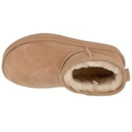 Moteriški zomšiniai aulinukai EMU Australia Stinger Micro Flatform, smėlio