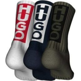 Vyriškų ilgų kojinių rinkinys Hugo, 3 poros