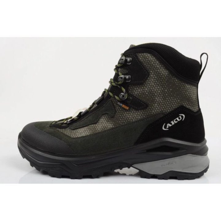 Vyriški žygio batai AKU Adapta su GORE-TEX, žali ir juodi