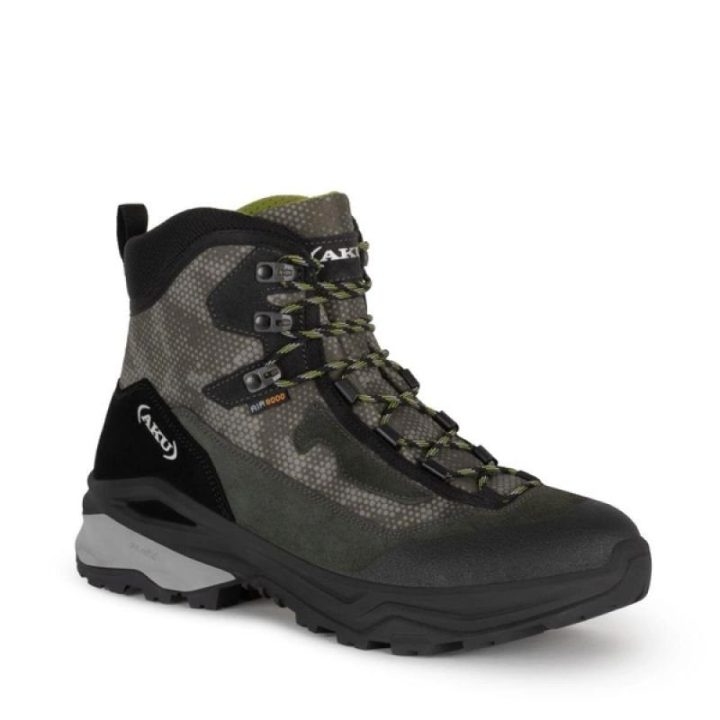 Vyriški žygio batai AKU Adapta su GORE-TEX, žali ir juodi