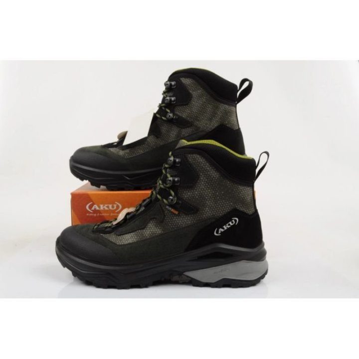 Vyriški žygio batai AKU Adapta su GORE-TEX, žali ir juodi