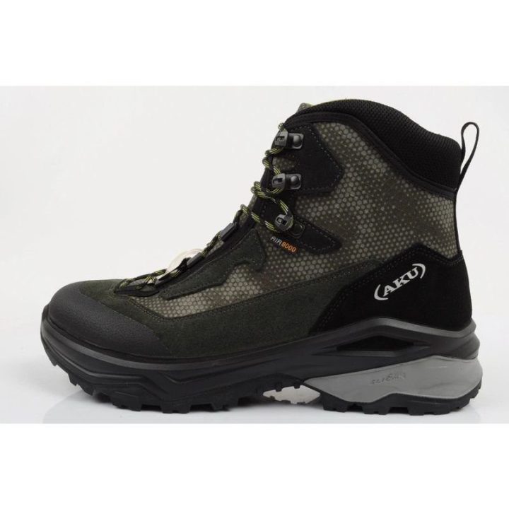 Vyriški žygio batai AKU Adapta su GORE-TEX, žali ir juodi