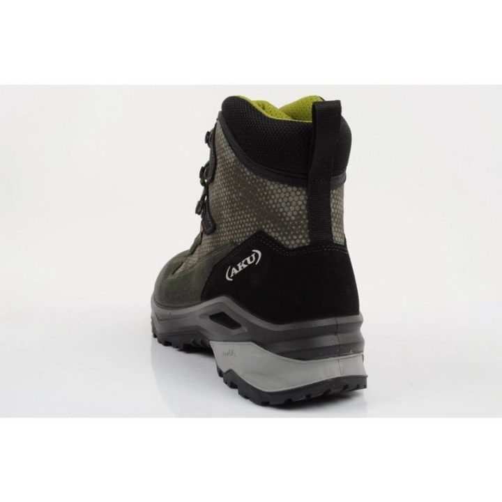 Vyriški žygio batai AKU Adapta su GORE-TEX, žali ir juodi