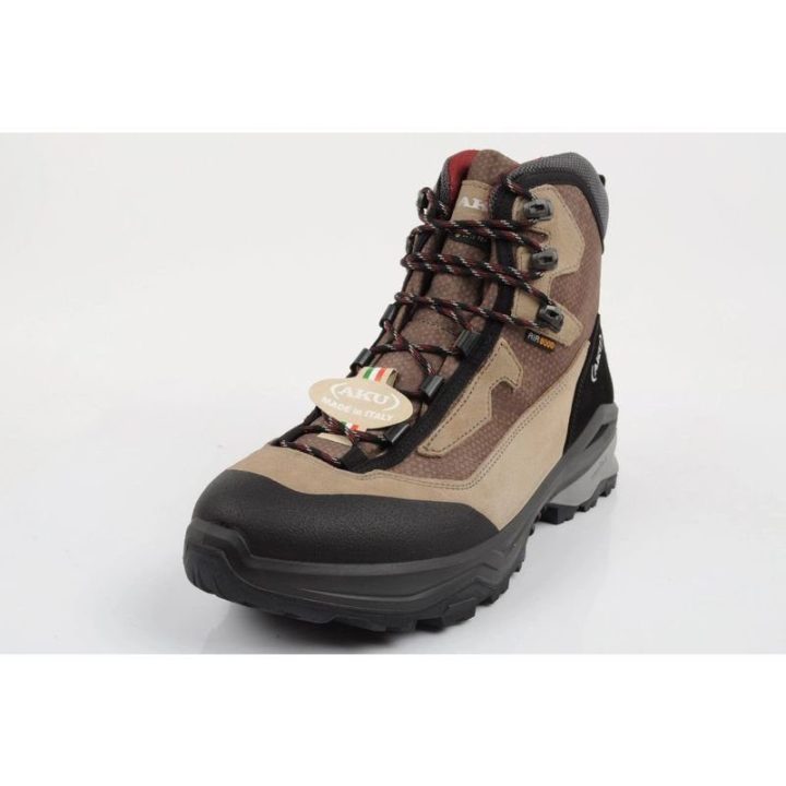 Vyriški žygio batai su GORE-TEX membrana AKU Adapta, smėlio ir juodi