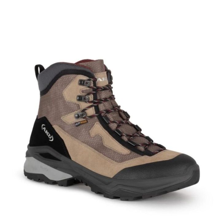 Vyriški žygio batai su GORE-TEX membrana AKU Adapta, smėlio ir juodi