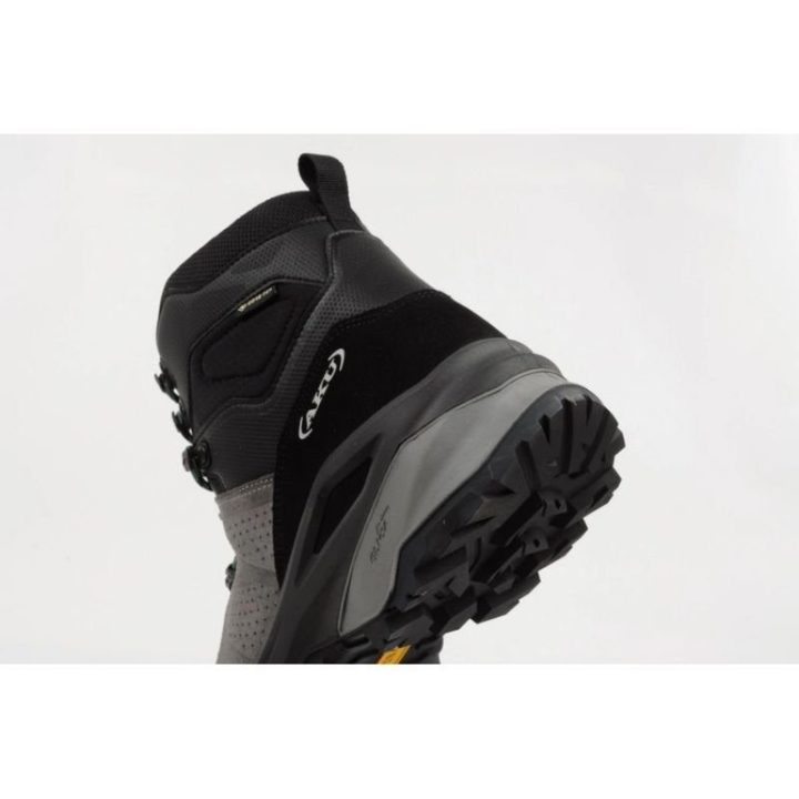 Vyriški žygio batai Aku Adapta su GORE-TEX, pilki, juodi ir žali