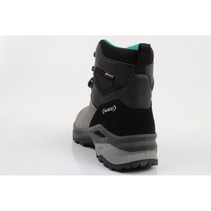 Vyriški žygio batai Aku Adapta su GORE-TEX, pilki, juodi ir žali