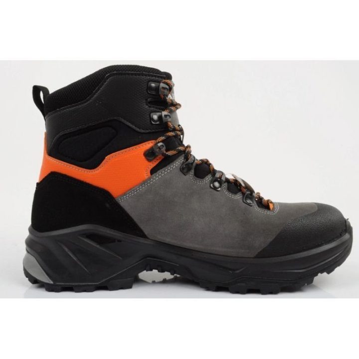 Vyriški žygio batai su GORE-TEX AKU Adapta, pilki, juodi ir oranžiniai
