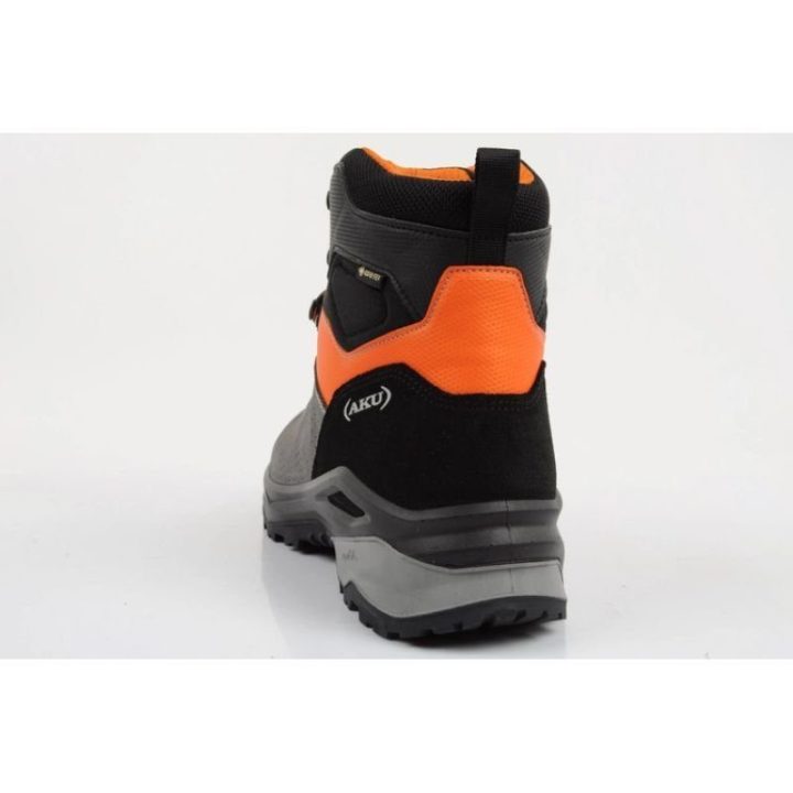 Vyriški žygio batai su GORE-TEX AKU Adapta, pilki, juodi ir oranžiniai