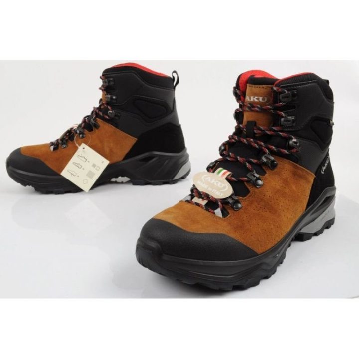 Vyriški žygio batai su GORE-TEX AKU Adapta, juodi ir rudi