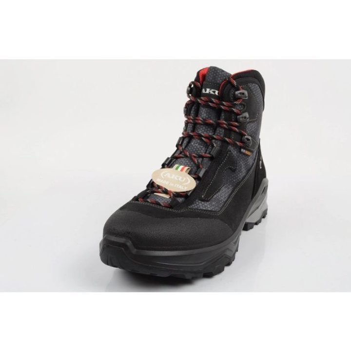 Vyriški žygio batai GORE-TEX Aku Adapta, juodi, pilki, bordo