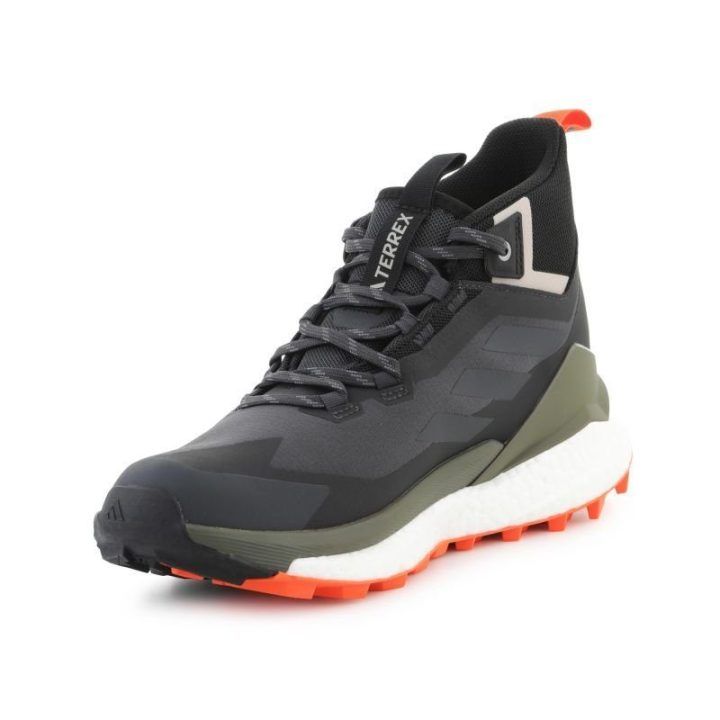 Žygio batai adidas TERREX Free Hiker 2 GTX, anglies, pilki ir juodi