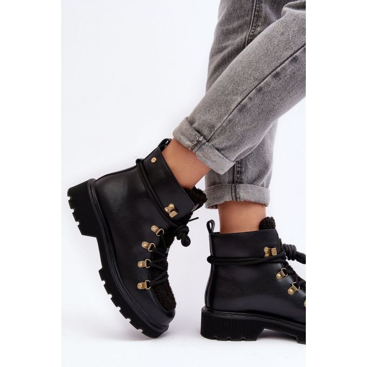 Odiniai batai Moterys GOE MM2N4082 Black