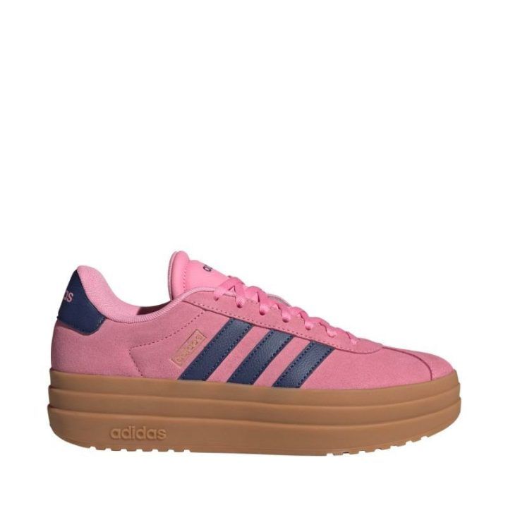 Moteriški zomšiniai sportbačiai adidas VL Court Bold