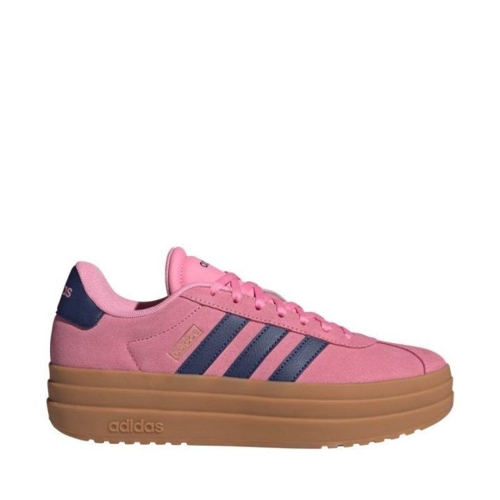 Moteriški zomšiniai sportbačiai adidas VL Court Bold