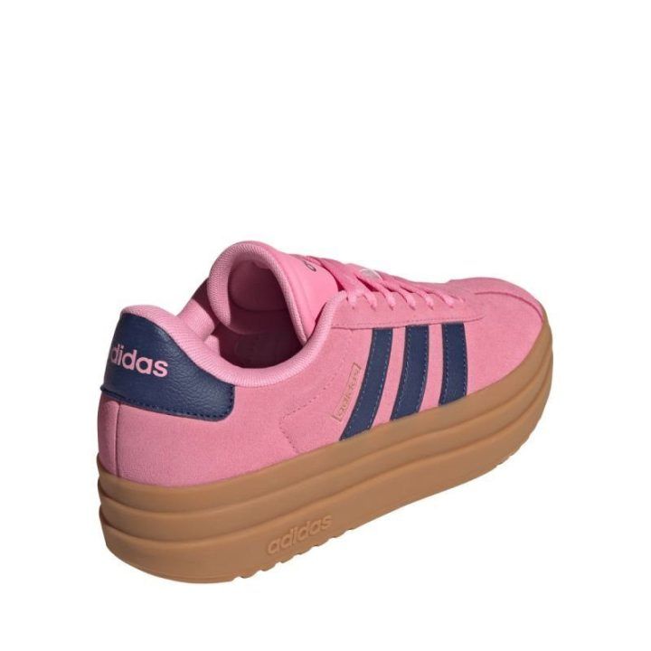Moteriški zomšiniai sportbačiai adidas VL Court Bold