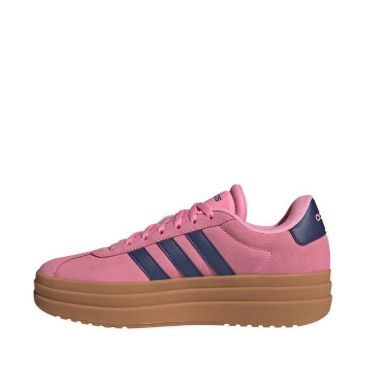 Moteriški zomšiniai sportbačiai adidas VL Court Bold