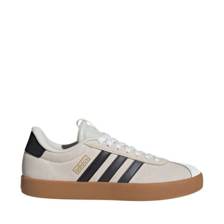 Moteriški zomšiniai sportbačiai su raišteliais adidas VL Court 3.0
