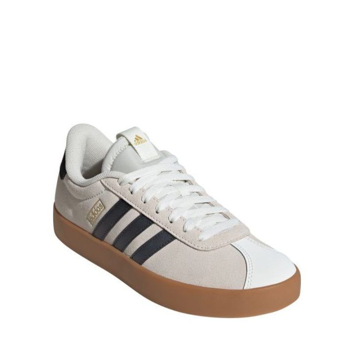 Moteriški zomšiniai sportbačiai su raišteliais adidas VL Court 3.0