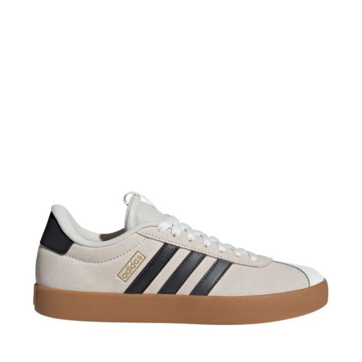 Moteriški zomšiniai sportbačiai su raišteliais adidas VL Court 3.0