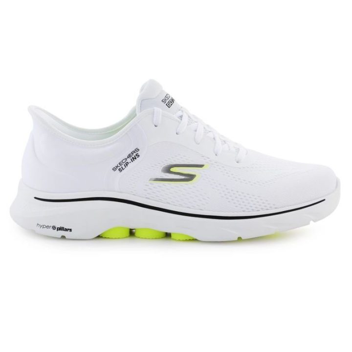 Vyriški sportbačiai Skechers GO WALK 7, balti ir juodi