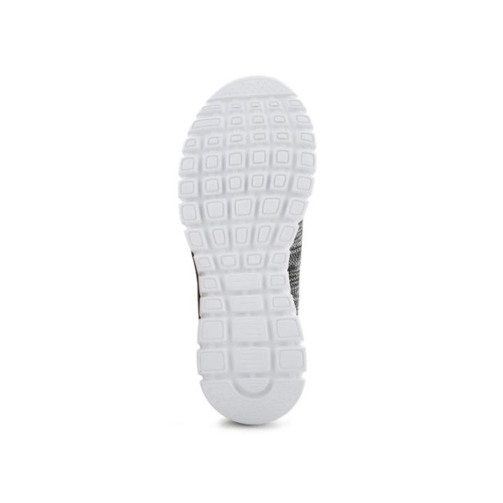 Vyriški sportbačiai Skechers Graceful Twisted Fortune, juodi ir balti