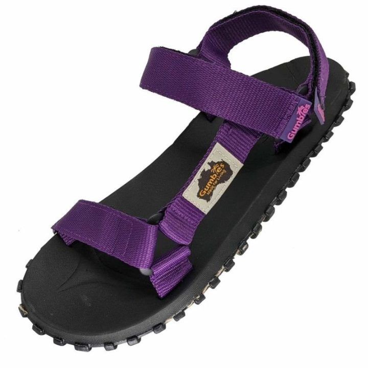 Moteriškos žygio basutės Gumbies Scrambler, violetinės