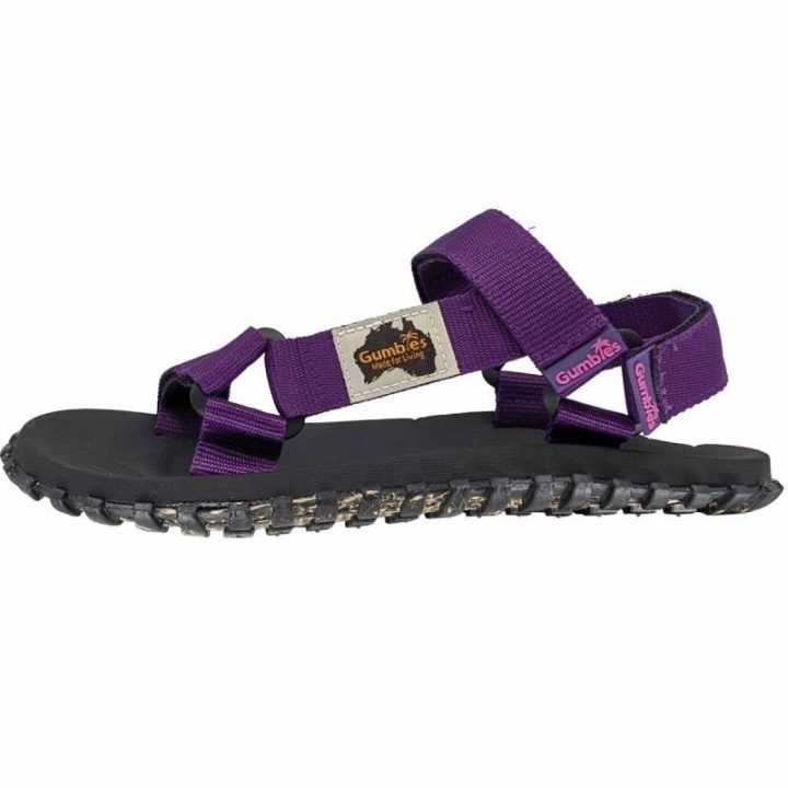 Moteriškos žygio basutės Gumbies Scrambler, violetinės