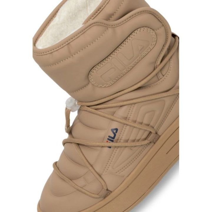 Moteriški pašiltinti aulinukai Fila Superbubble Boot, smėlio