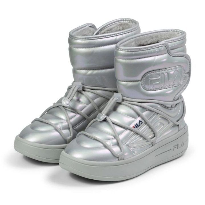 Moteriški pašiltinti aulinukai Fila Superbubble Boot, pilki
