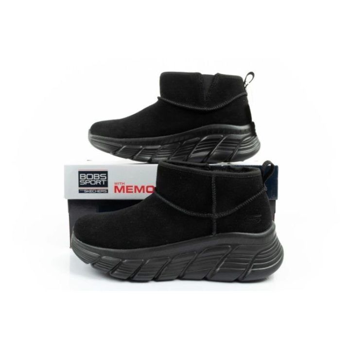 Moteriški pašiltinti aulinukai Skechers Bobs B Flex Hi-Hi Frost