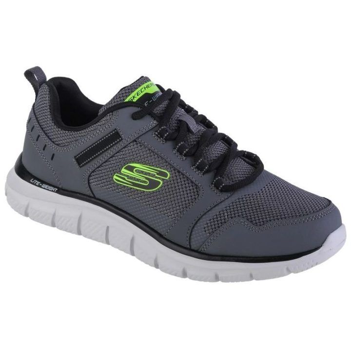 Vyriški treniruočių sportbačiai su raišteliais Skechers Track Knockhill 232001-CCBK