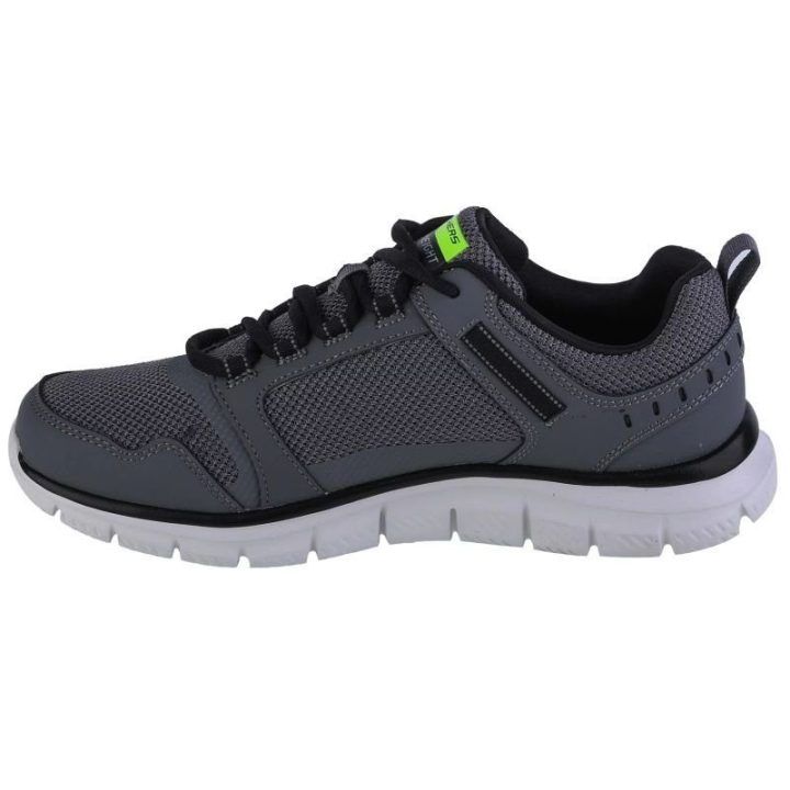 Vyriški treniruočių sportbačiai su raišteliais Skechers Track Knockhill 232001-CCBK