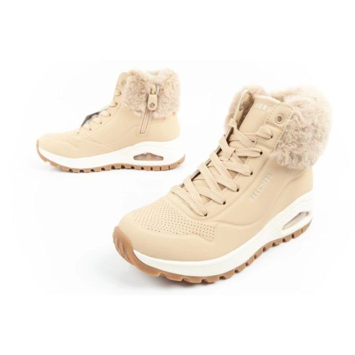 Moteriški laisvalaikio batai Skechers Uno Rugged Fall Air, rudi